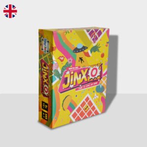 JinxO game setup and components