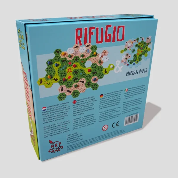 Game box with Dolomites theme