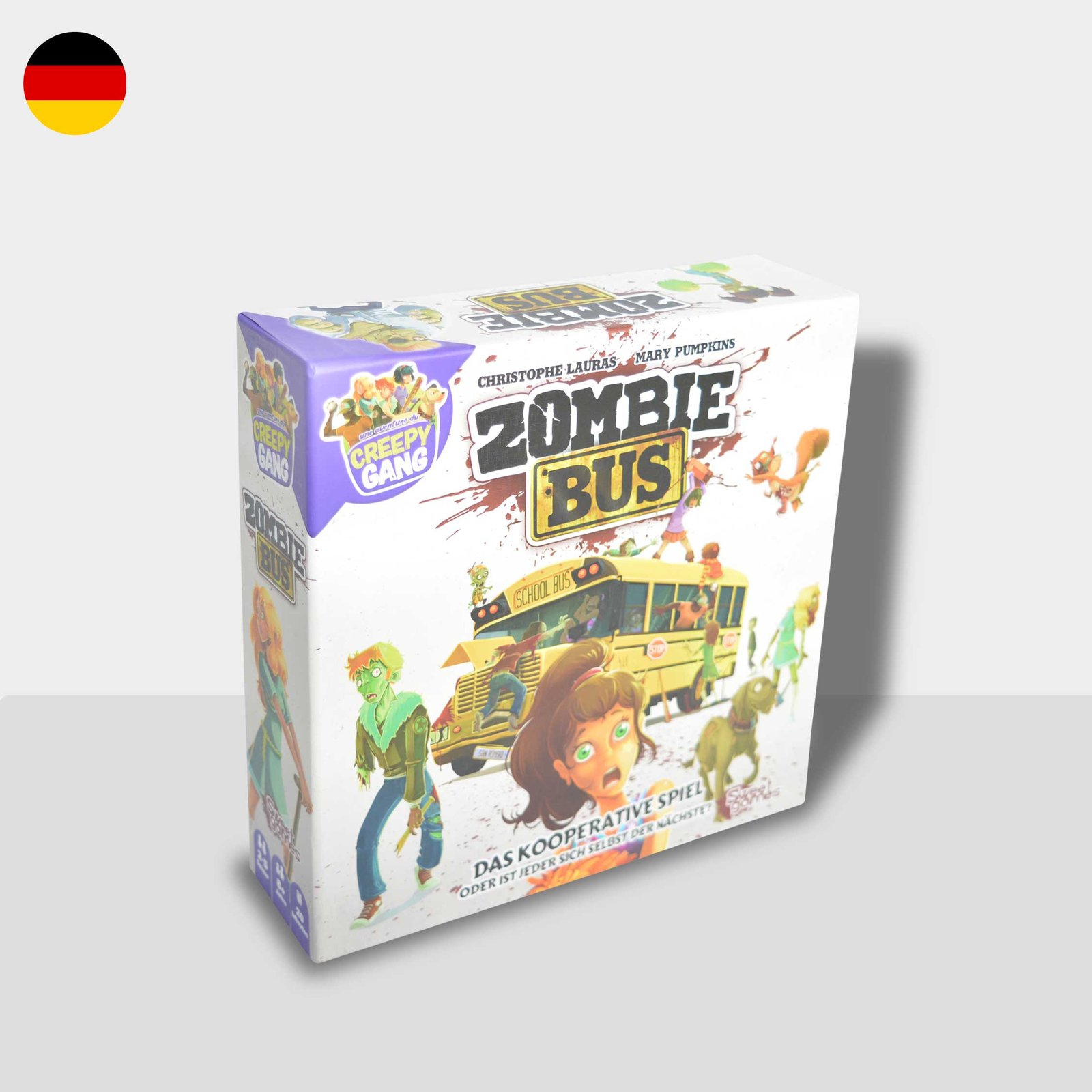 Players rolling zombie dice