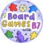 Logo of the Instagram account of Board Game Reviewer.