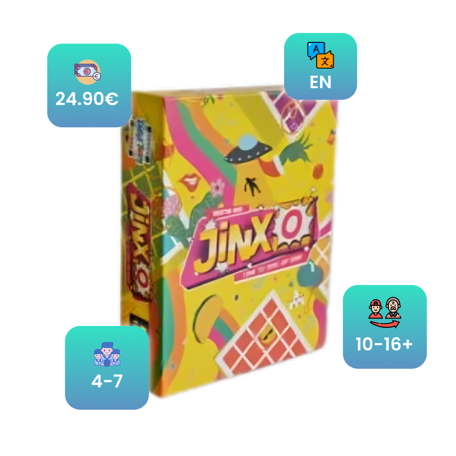 The game Jinxo sold by Spielradar.